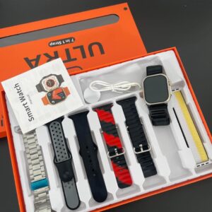ULTRA  7 IN 1 SMART WATCH  COMPLETE STRAP RANGE