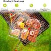 Bbq Stainless Steel Hand Grill (small Size). - Image 4