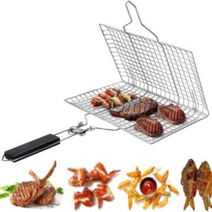 Bbq Stainless Steel Hand Grill (small Size).
